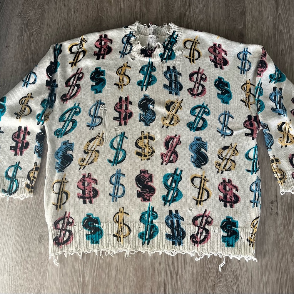 R13 knit sweater